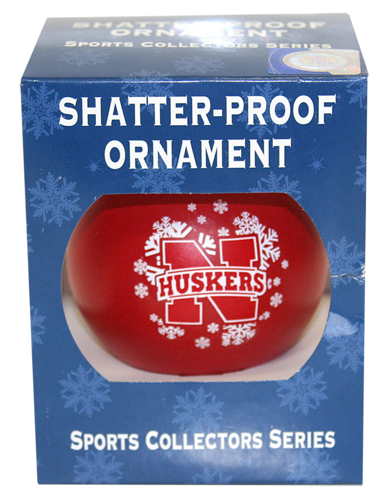 Husker N Snowflake Ornament