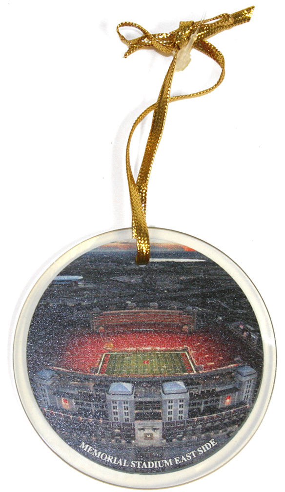 Memorial Stadium Christmas Ornament