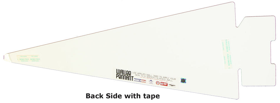 N Nebraska mini wall pennant