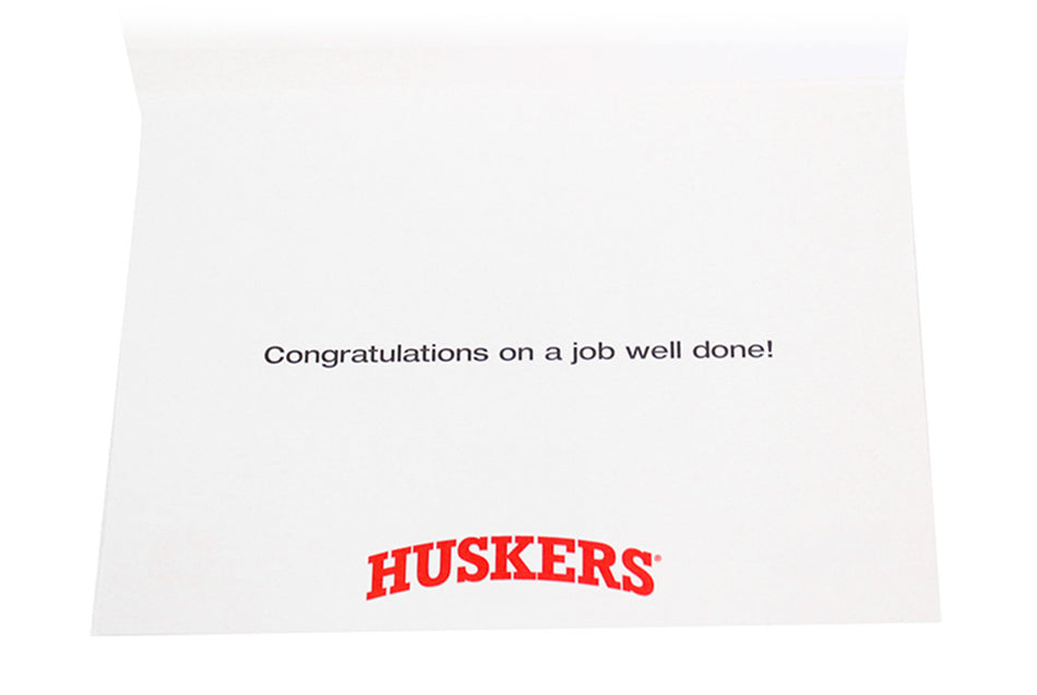 Huskers Graduation Card