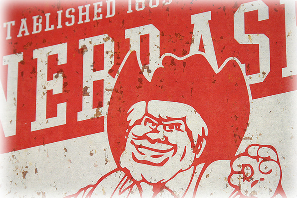 Vintage Herbie Husker Tin Sign