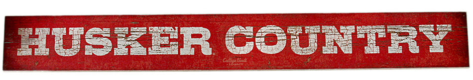 Husker Country Doorway Sign