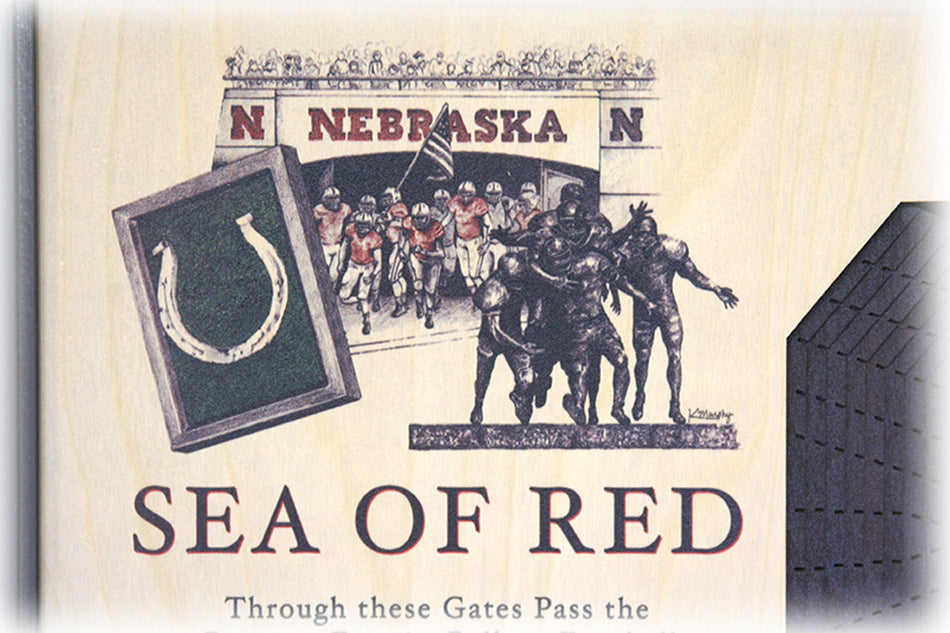 Memorial Stadium 3D Commemorative Display
