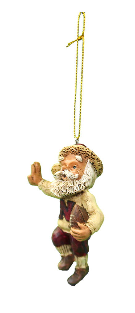 Bert Anderson Husker Ornament Running Back Santa