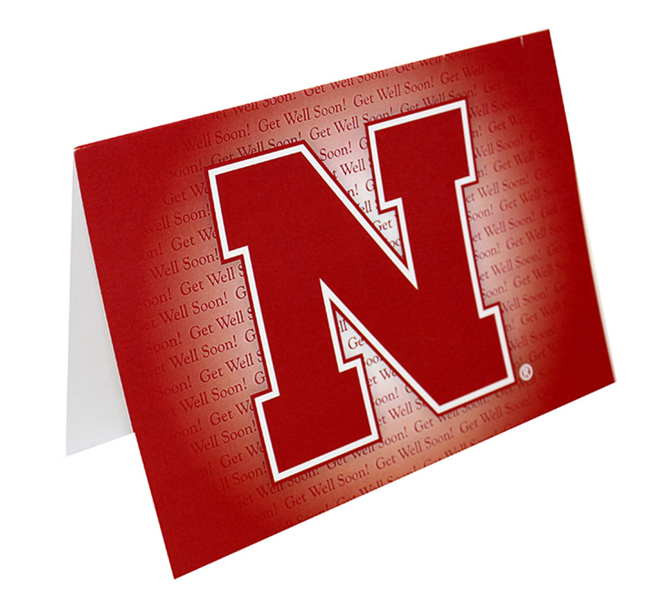 Husker Get Well Soon Card