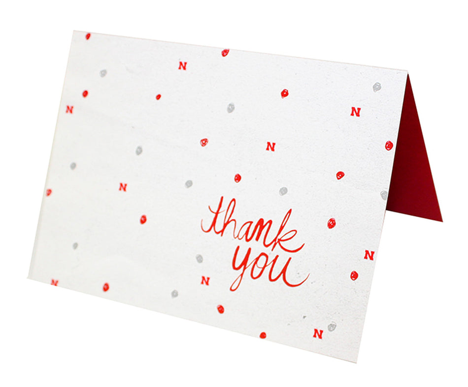 Iron N Logo Dots Greeting Card