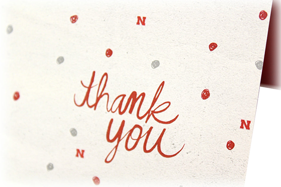Iron N Logo Dots Greeting Card