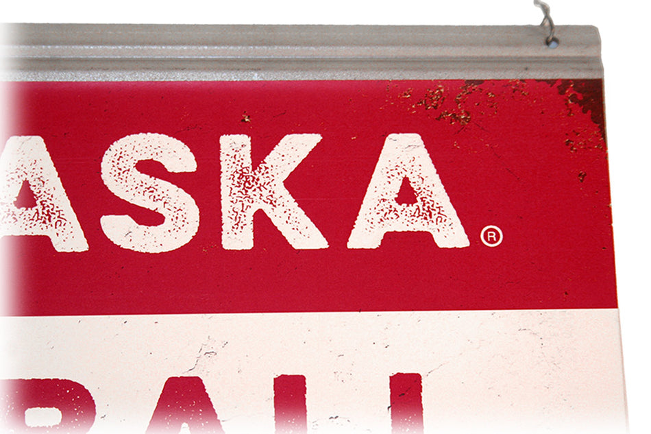Nebraska Football Vintage Tin Sign