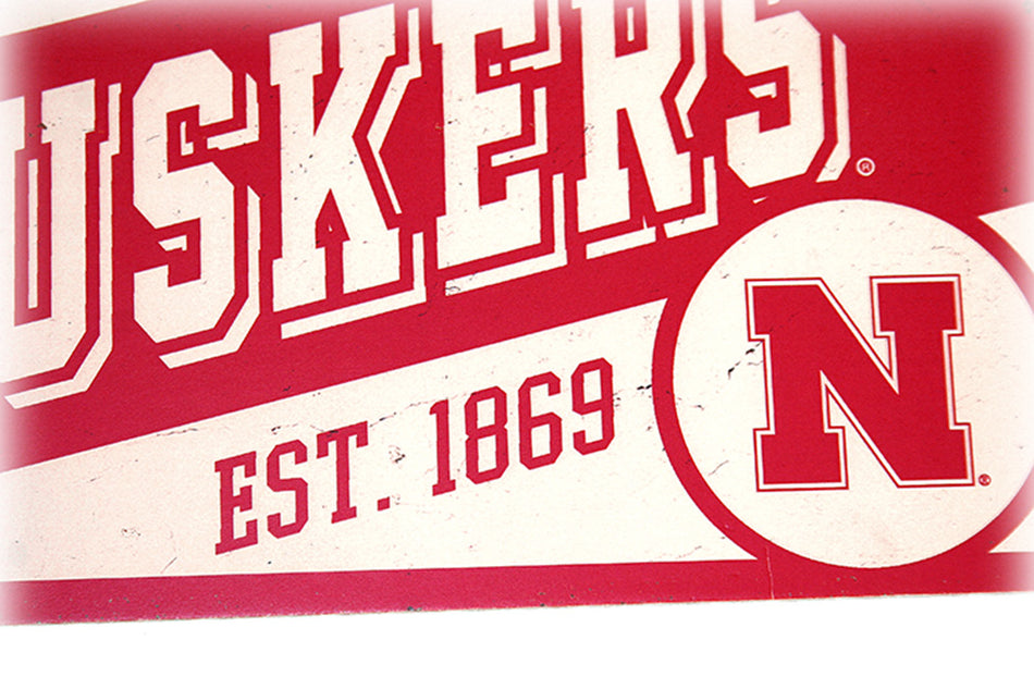 Nebraska Cornhuskers Est. Tin Sign