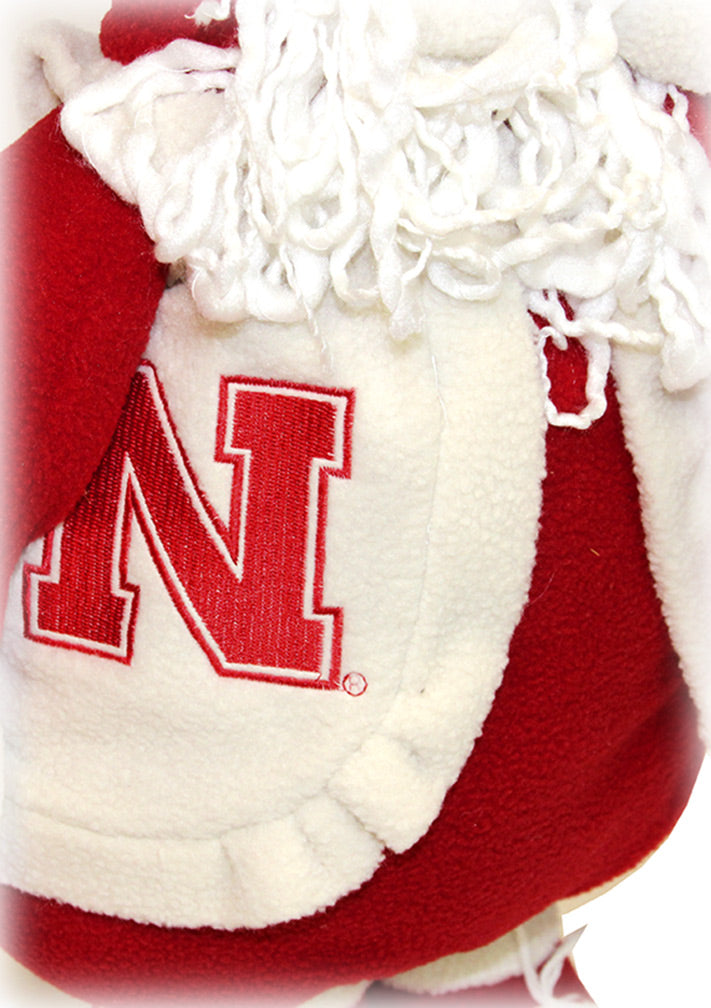 Nebraska Huskers Snuggly Santa
