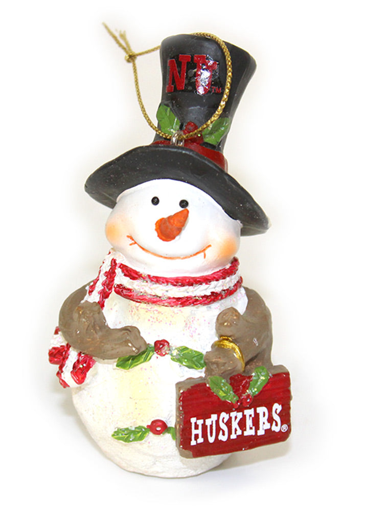 Huskers Resin Snowman Ornament
