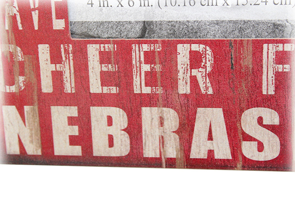 In This House Huskers Picture Frame
