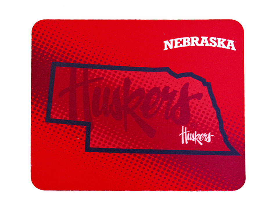 Nebraska State Outline Mouse Pad