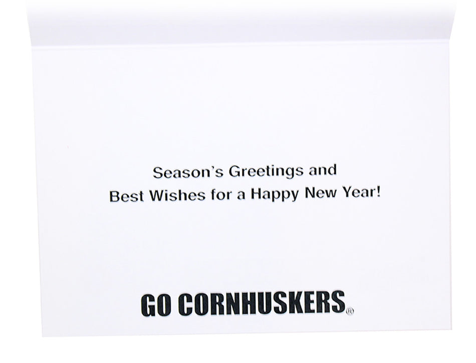 Nebrask Ho Ho Ho Christmas Card