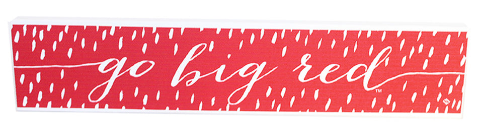 Go Big Red Shelf Block