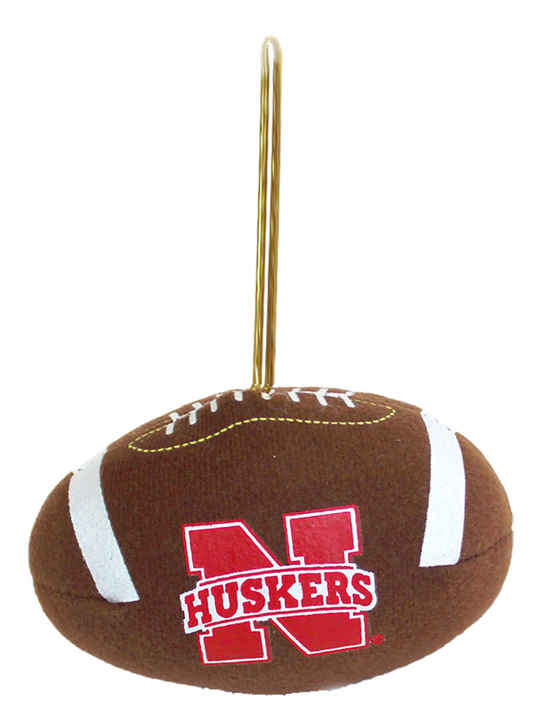 N Huskers Football Ornament