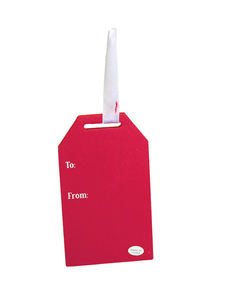 Nebraska Gift Tag Ornament