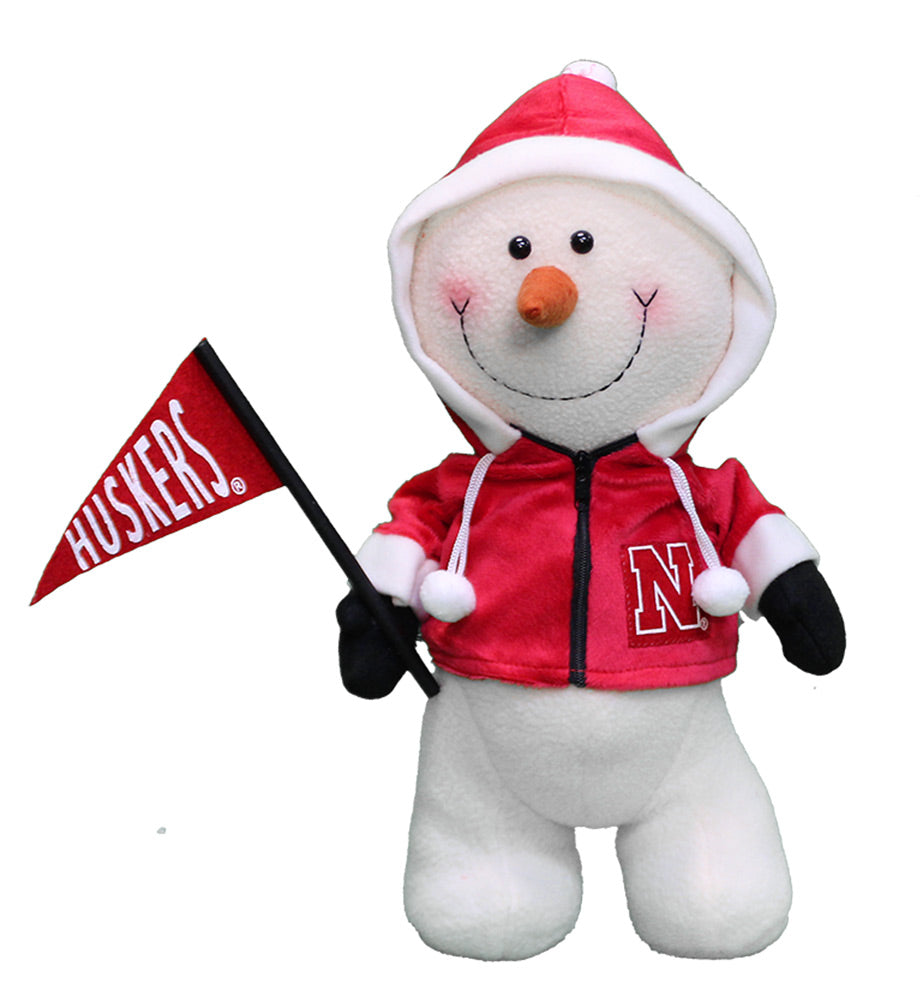 Happy Hoodie Husker Snowman