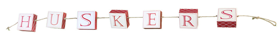 Huskers Rope Blocks Sign