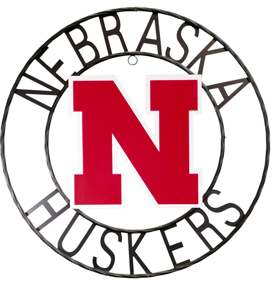 Nebraska Wrought Iron LRT Sign