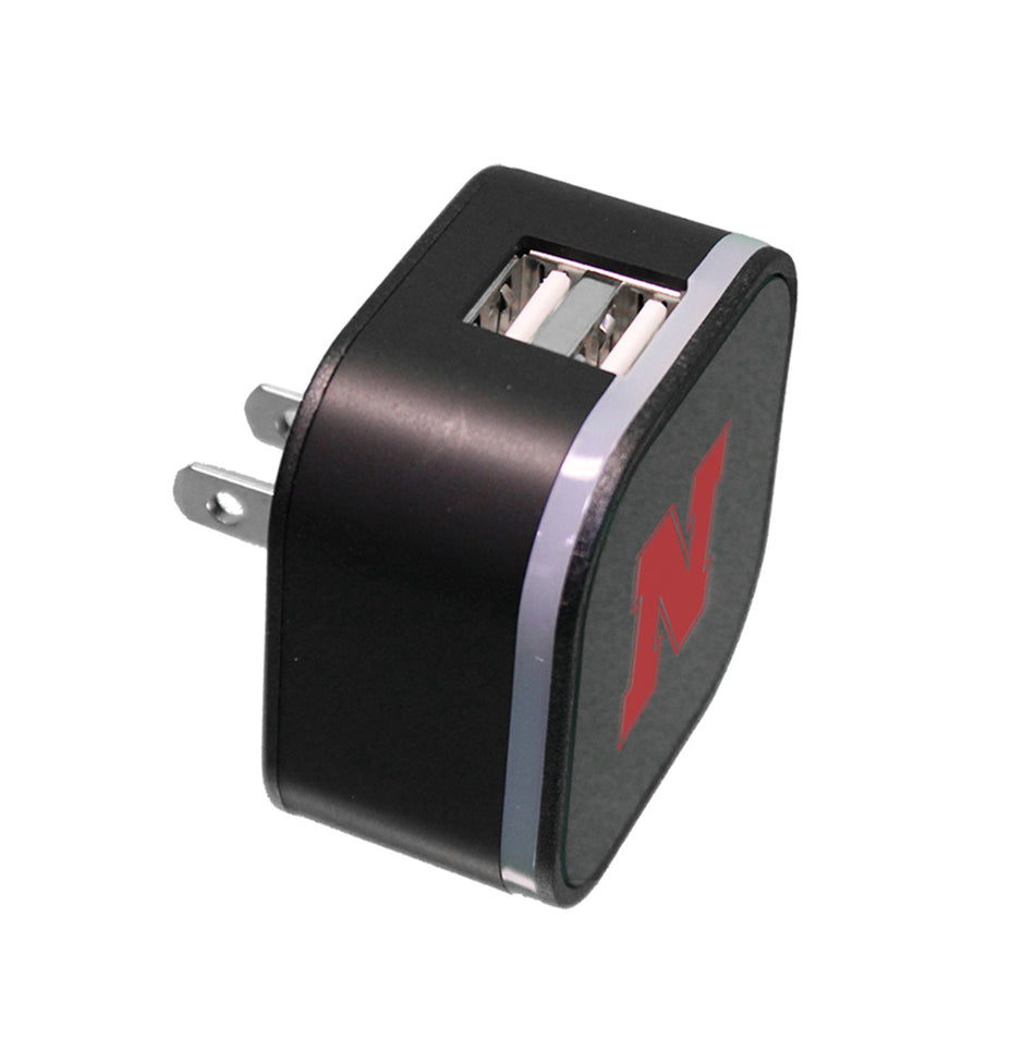 Nebraska Illuminated Wall Charger