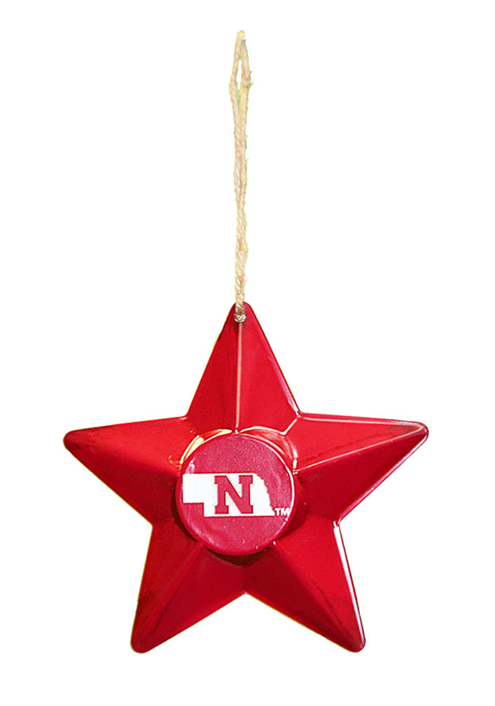 Red Star Nebraska Ornament