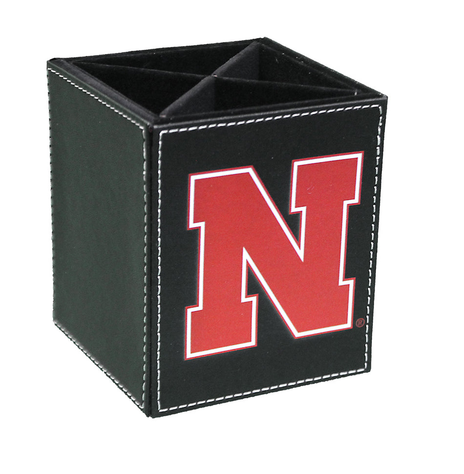 Nebraska Leather Desk Caddy