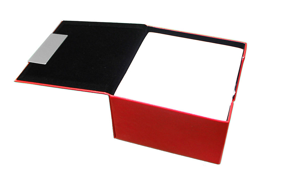 Nebraska Leather Memo Cube Holder