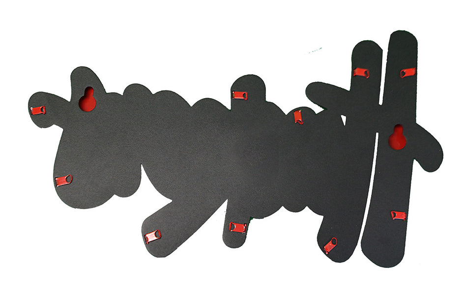Husker Script 3D Wall Art Gameday Ironworks