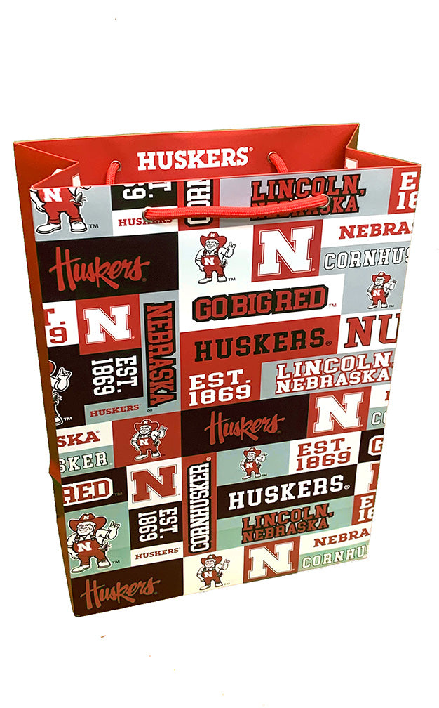 Nebraska Cornhuskers Windsor Matte Gift Bag