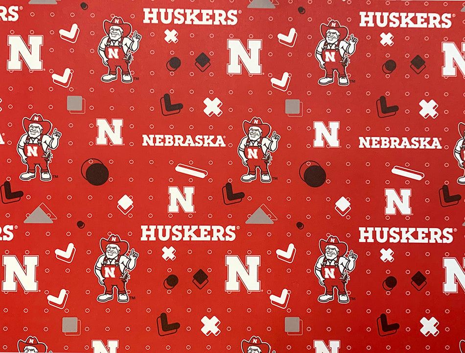 Nebraska Cornhuskers 3 Piece Gift Wrap Set Spirit Products