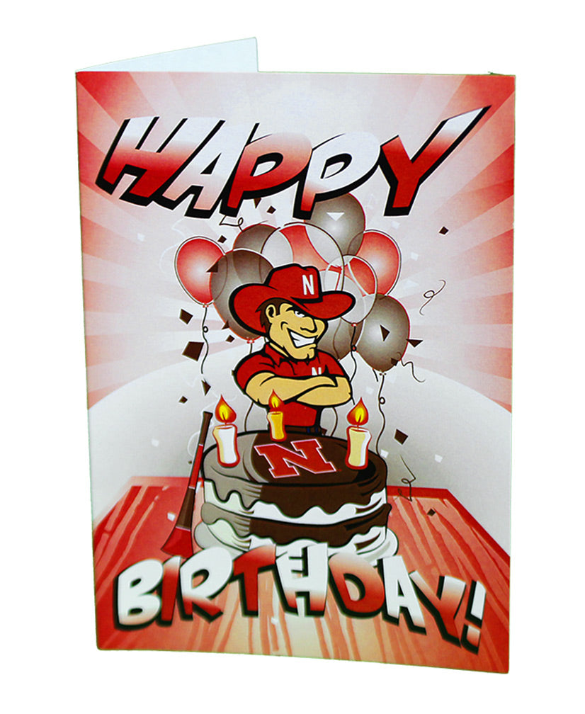 Nebraska Birthday Card