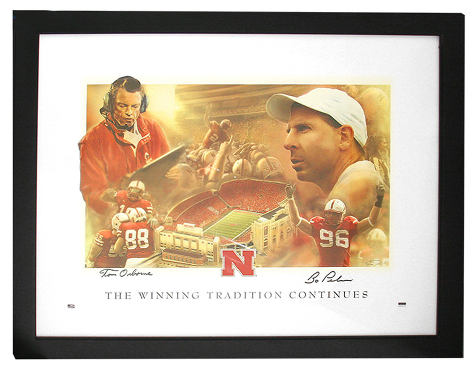 Pelini Osborne Framed and Autographed Print