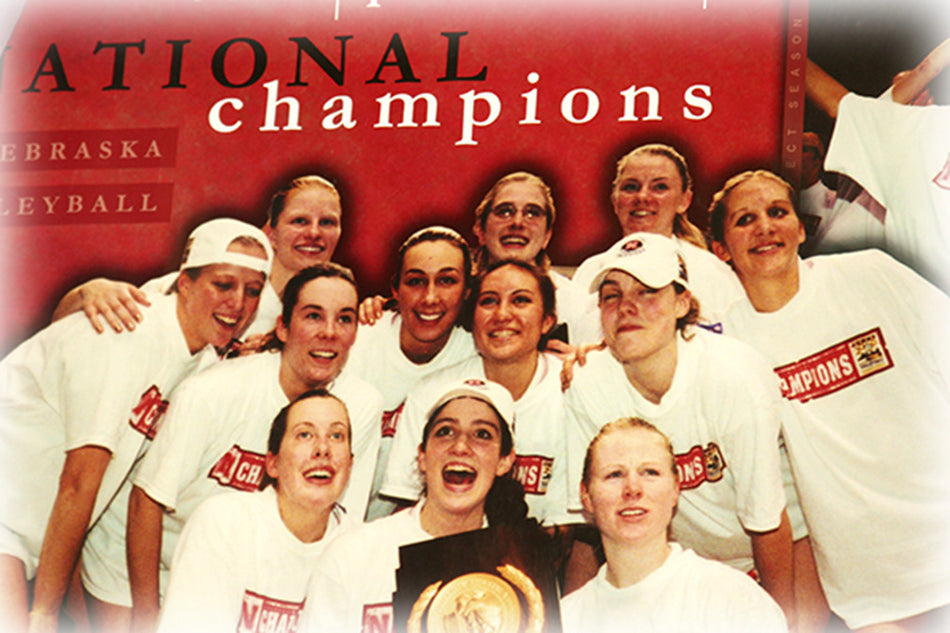2000 Husker Volleyball National Champs Poster