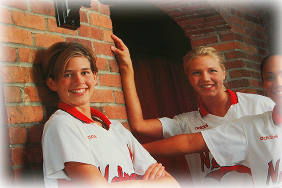 1998 Volleyball Schedule Poster - Brickhouse