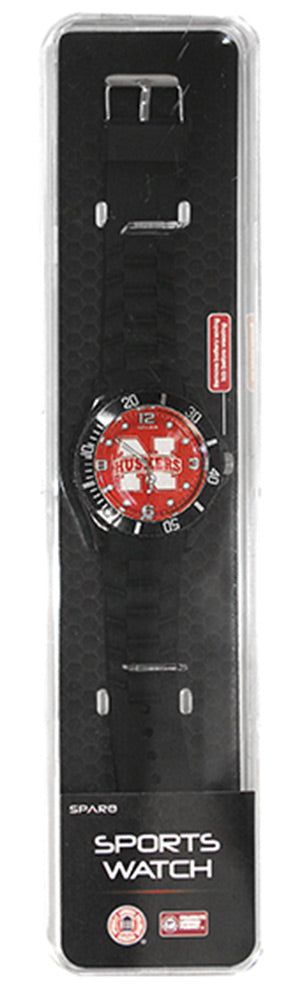 N Huskers Mens Sports Watch