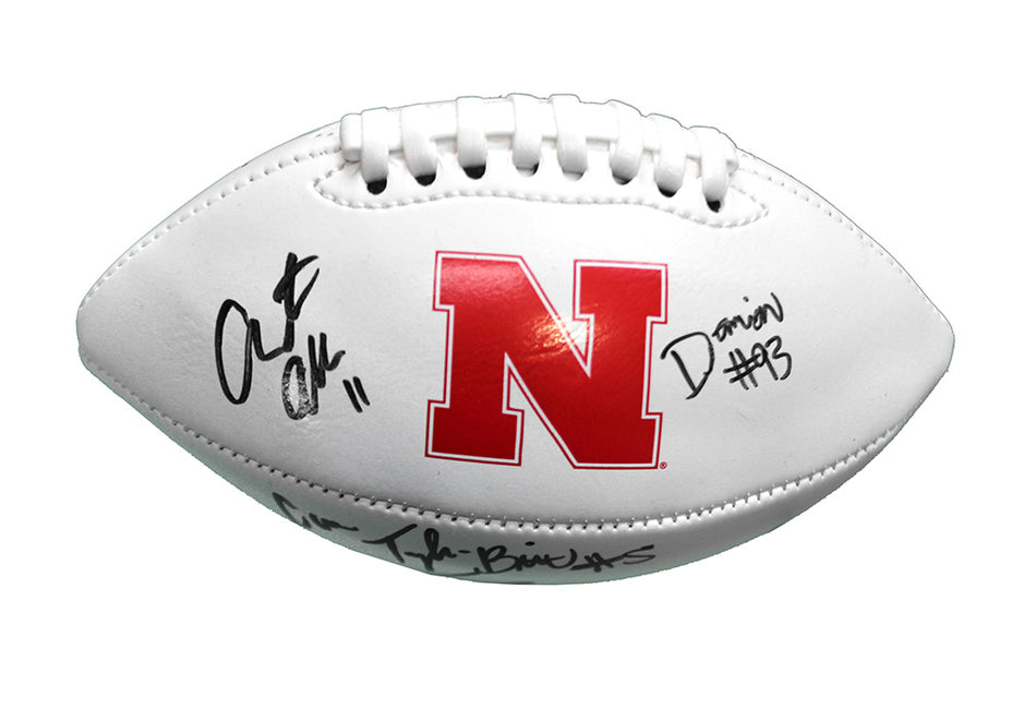 2021 Seniors Autograph Mini Husker Football