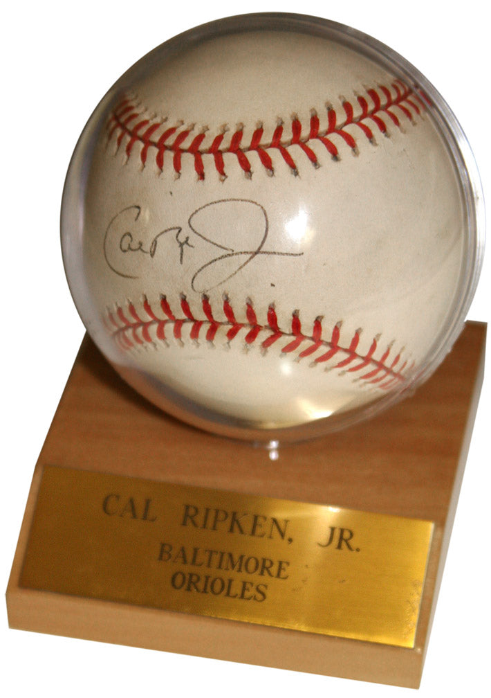 Cal Ripken, Jr. Autographed Baseball