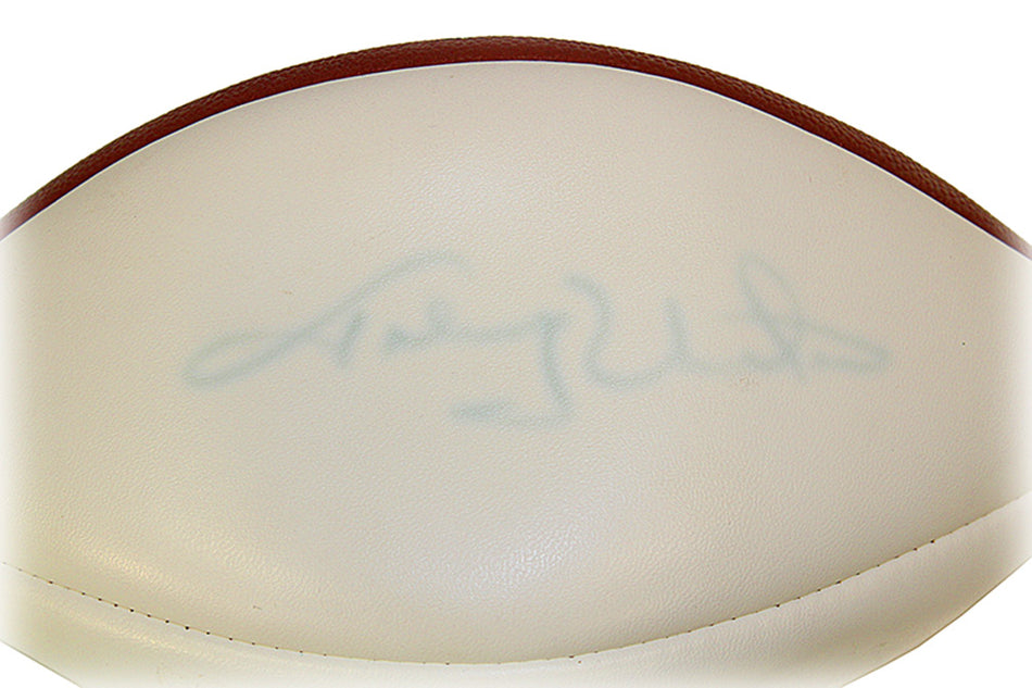 Johnny Unitas Autographed NFL Football