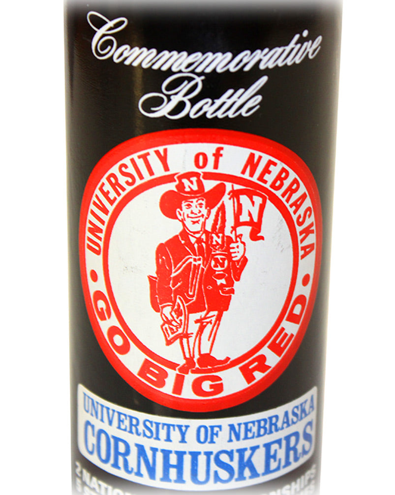 1975 Nebraska Huskers Commemorative Pepsi Bottle