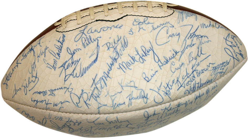 1978 Team Autograph Football