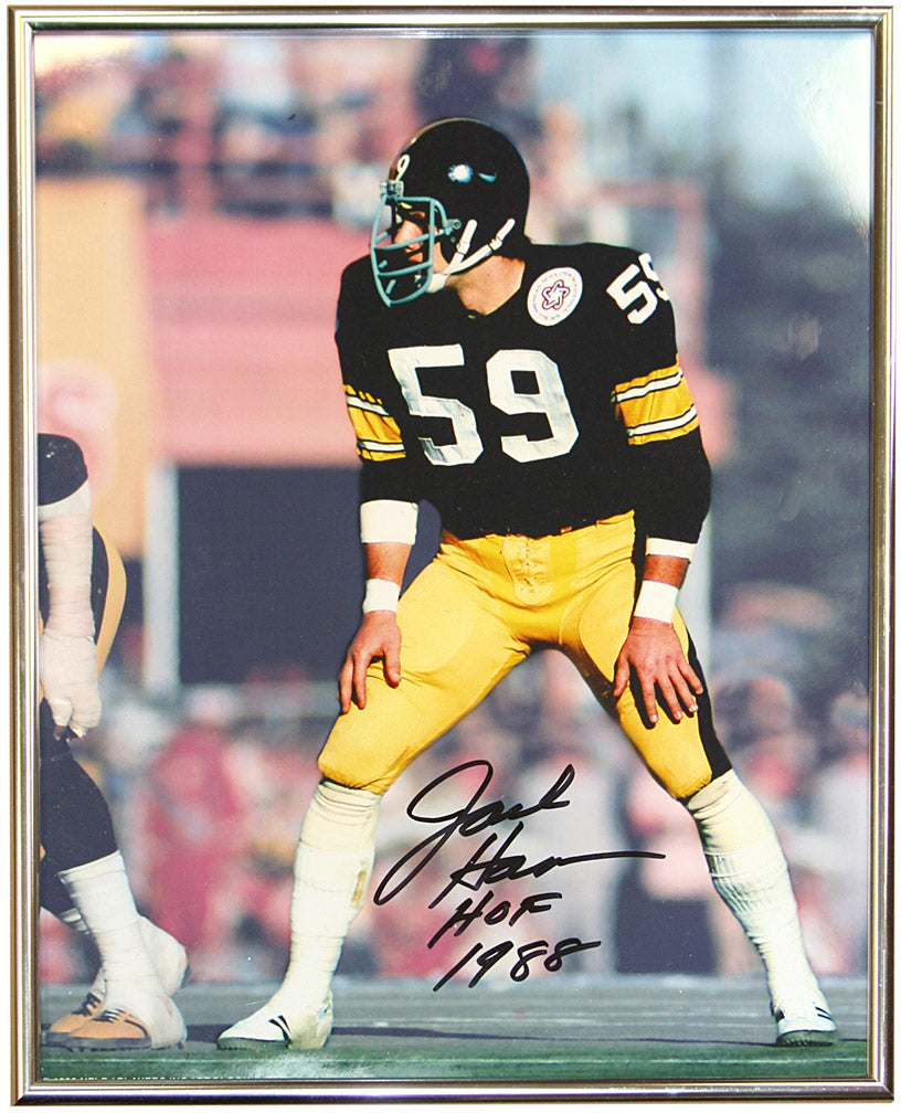 Jack Ham Autographed Football