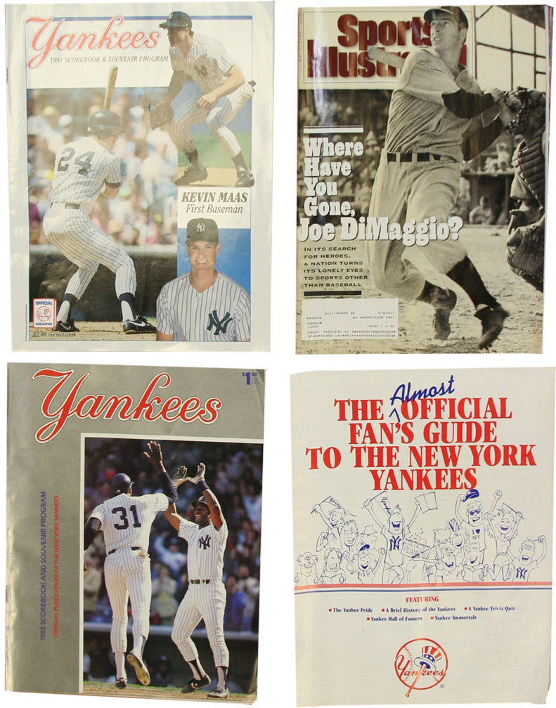 Yankees Magazines and Souvenir Programs