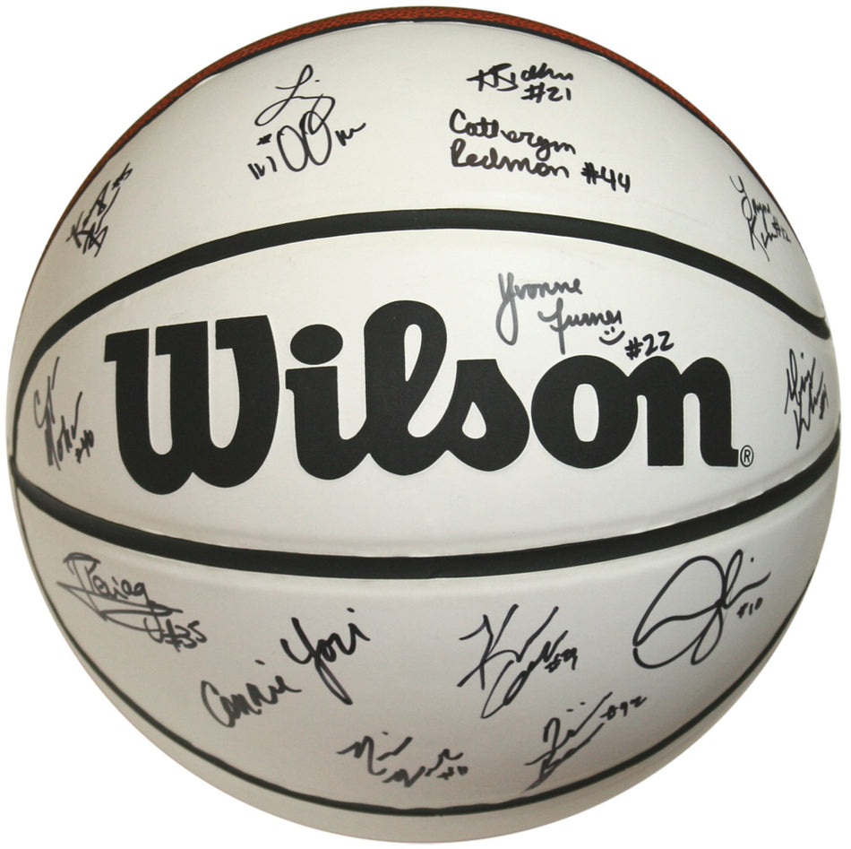 2009 Women's Big 12 Champs Autographed Ball