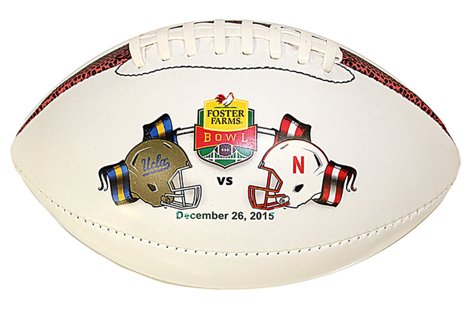 NU vs. UCLA Foster Farms Bowl Mini Football