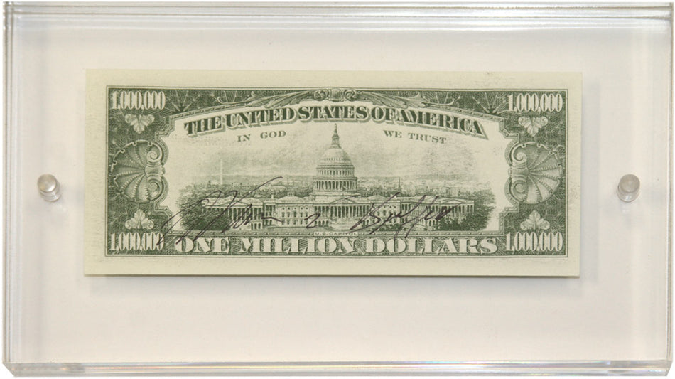 Warren Buffet Autographed Note