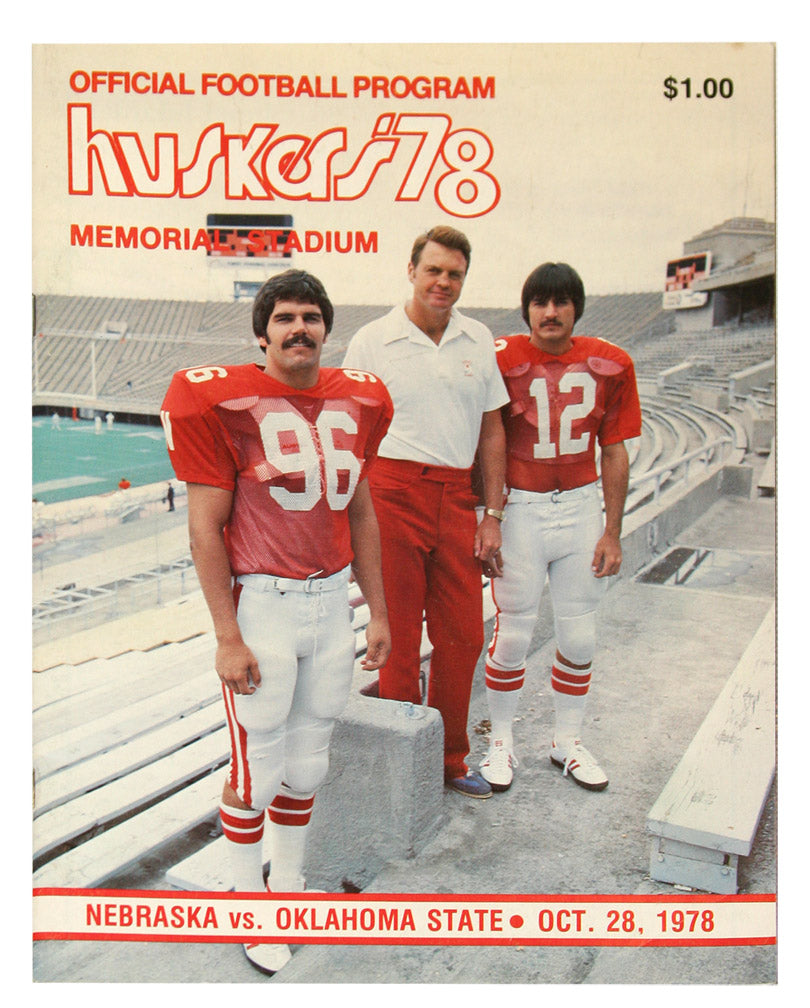 1978 NU vs. OSU Game Program