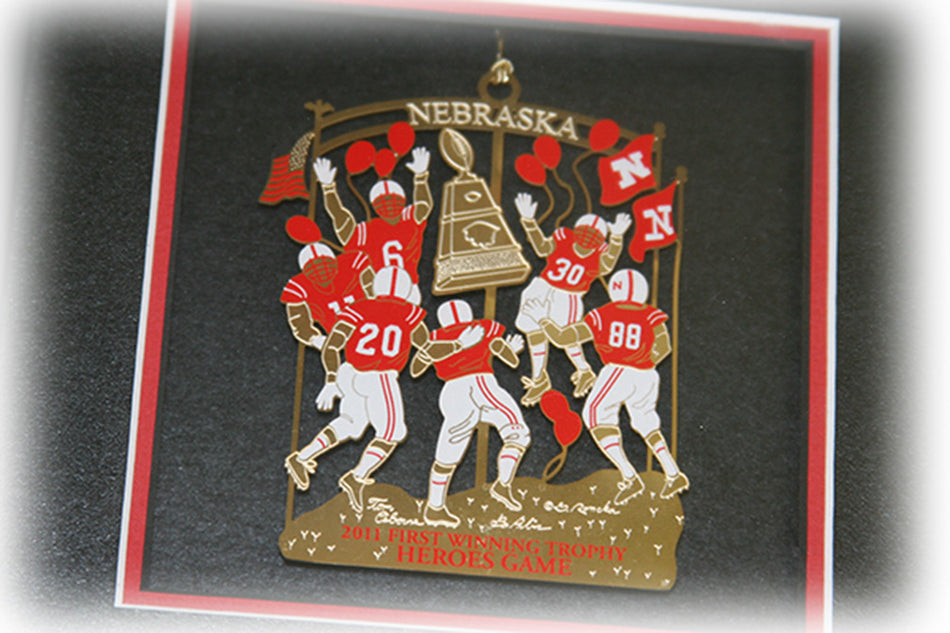 Heroes Game Framed Ornament