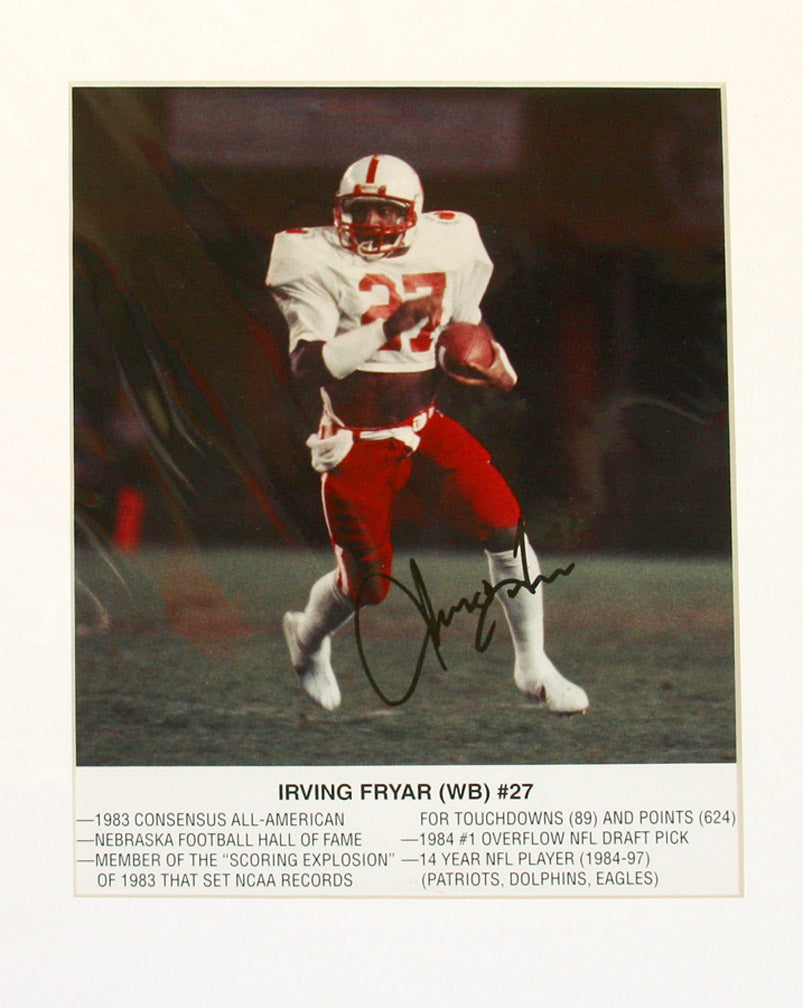 Fryar Autographed Photo