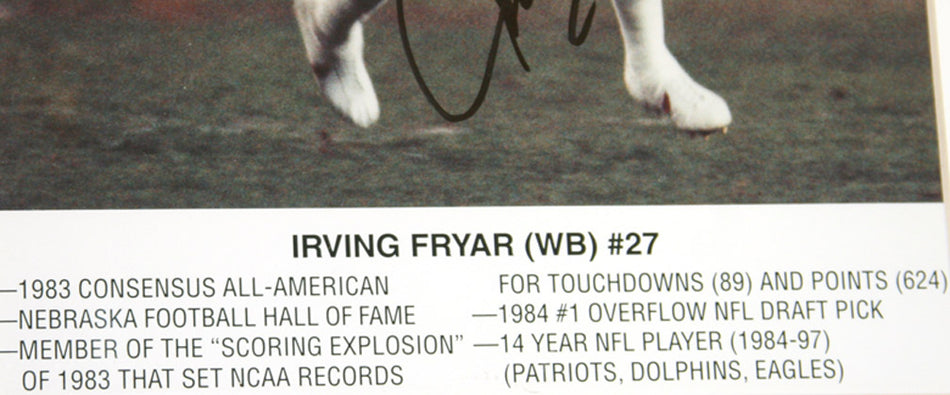 Fryar Autographed Photo